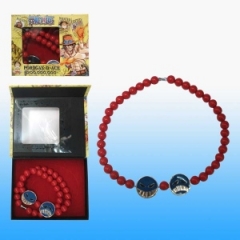 One Piece Cos Ace 2 Generation Anime Necklace