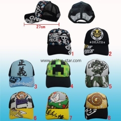 8 Styles Anime Hat