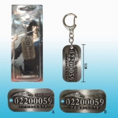 Tomb notes Anime keychain