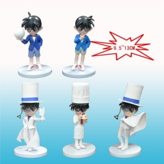 5pcs/set Detective Conan Anime Figure Set