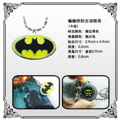 Batman Anime Necklace Watch