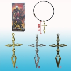 Fate Stay Night Anime Necklace