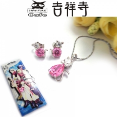 Cafe Kichijoude Anime Necklace 