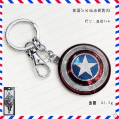 Captain America Anime Keychain