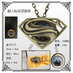 Super Man Anime Necklace watch