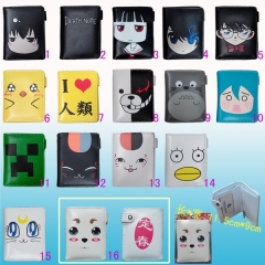 16 Styles Anime Wallet