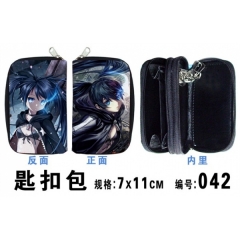 Black Rock Shooter Anime Keychain Bag