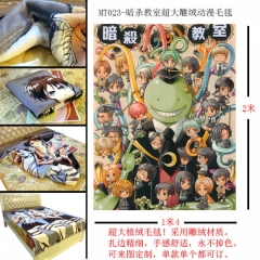 Assassination Classroom Anime Blanket (two-sided)
