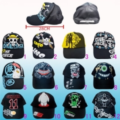 12 Styles Anime Hat