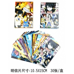 Fairy Tail Anime Postcard