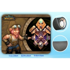 World of Warcraft Anime Mouse Pad