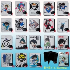 18 Styles Anime Wallet