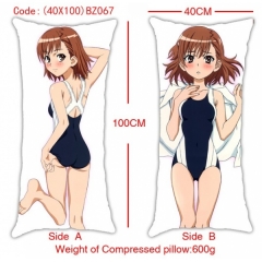 Toaru Kagaku no Railgun Anime Pillow(Two Side)