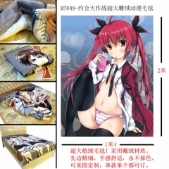 Date A Live Anime Blanket (two-sided)