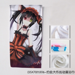 Date A Live Anime Bath Towel