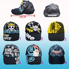 6 Styles Anime Hat