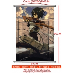 Attack on Titan Anime Wallscrolls （60*90CM)