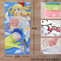 Nisekoi Anime Bath Towel