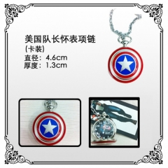 Captain America Anime Necklace