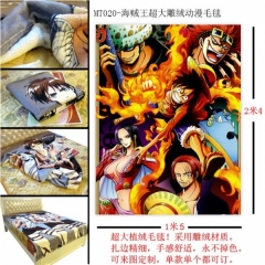 One Piece Anime Blanket