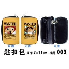 One Piece Anime Keychain Bag