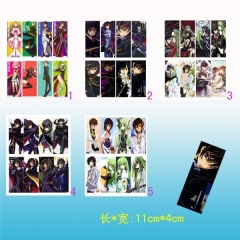 Code Geass Anime Bookmark 