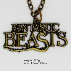Fantastic Beasts Anime Necklace 
