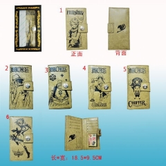 6 Styles Anime Wallet