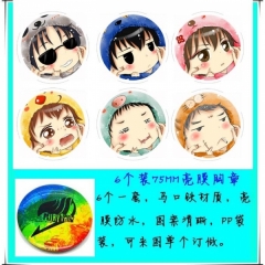 Tomb notes Anime Brooch (7.5CM)