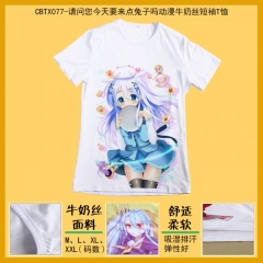 Is the order a rabbit? Anime T shirts