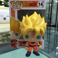 Funko POP Dragon Ball Z DBZ Super Sayan Goku Anime Figures Toy #14