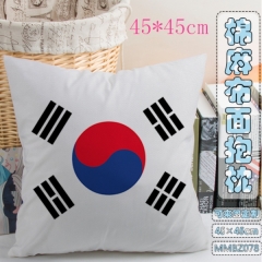 South Korea's national flag Anime Pillow