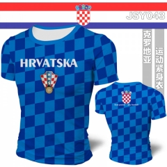 Croatia Anime T shirts