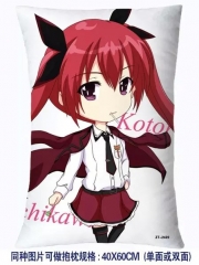 Date A Live Anime Pillow 40*60CM （two-sided）