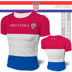 Croatia Anime T shirts