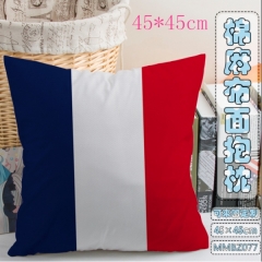 Flag of France Anime Pillow