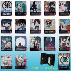 17 Styles Anime Wallet