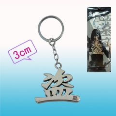 Tomb Notes Anime Keychain