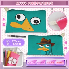 Perry the Platypus Anime Pencil Bag
