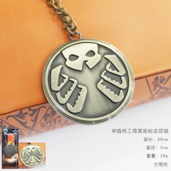 Agents of S.H.I.E.L.D Anime Necklace