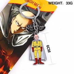 One Punch Man Anime Keychain