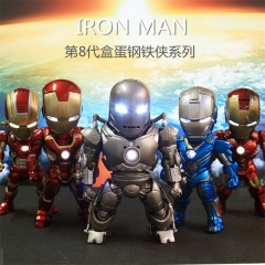 Iron Man Lighting Anime Figure 9CM (Set)