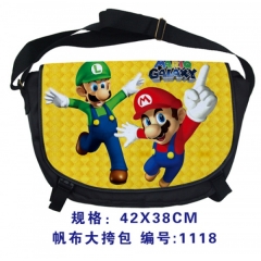 Super Mario Bro Anime Canvas Bag