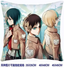 Attack on Titan Anime Pillow 40*40CM （two-sided）