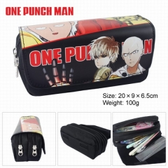 One Punch Man Multifunctional Cartoon Zipper Anime Pencil Bag