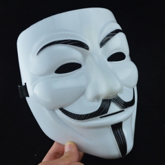 V for Vendetta Movie PVC Mask 20*16CM (20pcs Per Set)