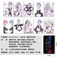 Zero kara Hajimeru Isekai Seikatsu Anime Stickers(5pcs/set)