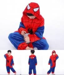 Children Spider Man Anime Animal Pyjamas