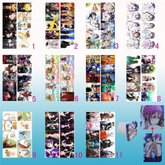 11 Styles Anime Stickers
