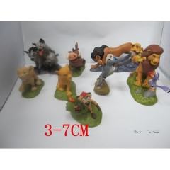 The Lion King Anime Figure 3-7CM (Set)
